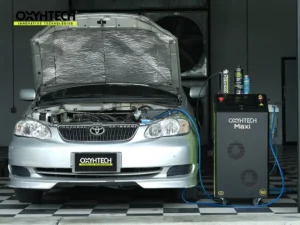 ผลงาน OXYHTECH - TOYOTA COROLLA ล้างเขม่าคาร์บอน เครื่องยนต์สะอาดขึ้นทั้งระบบ