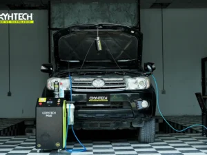 ผลงาน OXYHTECH - TOYOTA - FORTUNER - 05 ล้างเขม่าคาร์บอน เครื่องยนต์สะอาดขึ้นทั้งระบบ