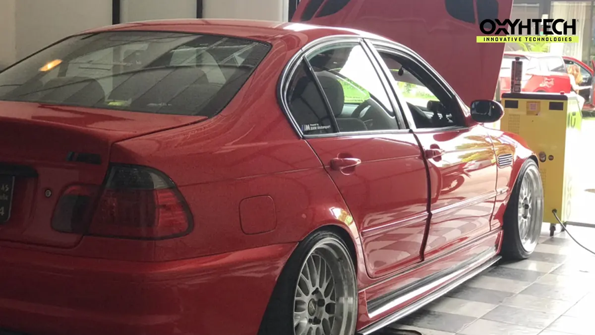 ผลงาน OXYHTECH BMW E46 เบนซิน ดีท็อกซ์เครื่องยนต์ ล้างเขม่าคาร์บอน เครื่องยนต์สะอาดขึ้น ขับลื่นกว่าเดิม