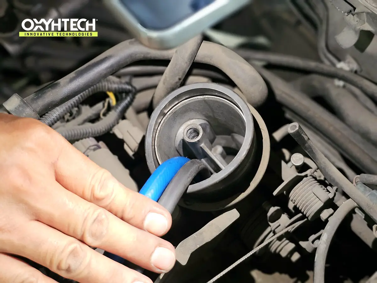 ผลงาน OXYHTECH - TOYOTA - NISSAN - SUNNY ล้างเขม่าคาร์บอน เครื่องยนต์สะอาดขึ้นทั้งระบบ