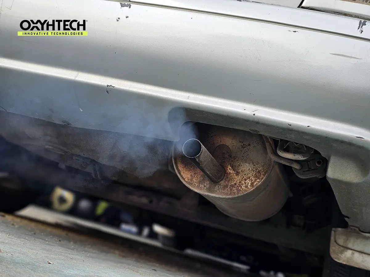 ผลงาน OXYHTECH - TOYOTA - NISSAN - SUNNY ล้างเขม่าคาร์บอน เครื่องยนต์สะอาดขึ้นทั้งระบบ