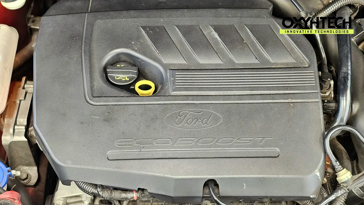 ผลงาน OXYHTECH - FORD FOCUS 1.5 ล้างเขม่าคาร์บอนในเครื่องยนต์ ประหยัดน้ำมัน อัตราเร่งดีขึ้น