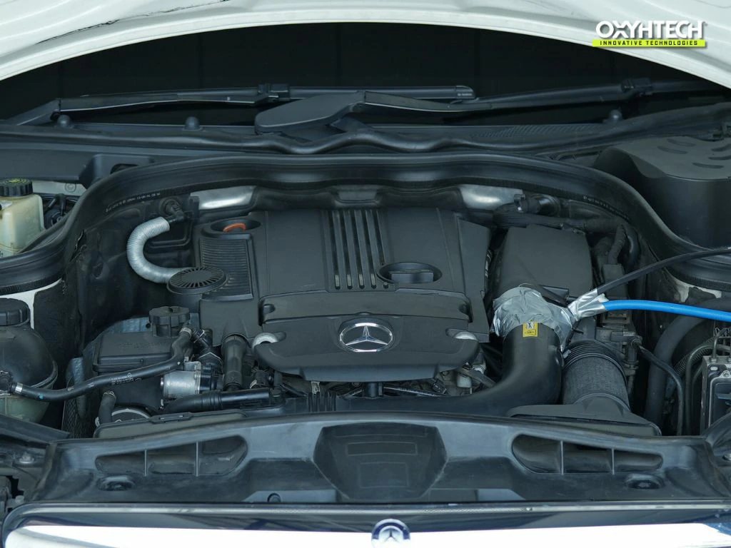 ผลงาน Oxyhtech - Benz E250 เบนซิน ดีท็อกซ์เครื่องยนต์ ฟื้นฟูอัตราเร่ง เครื่องสะอาด