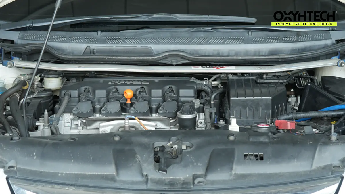 ผลงาน OXYHTECH - HONDA CIVIC ดีท็อกซ์เครื่องยนต์ ฟื้นอัตราเร่ง แก้รถอืด กินน้ำมัน
