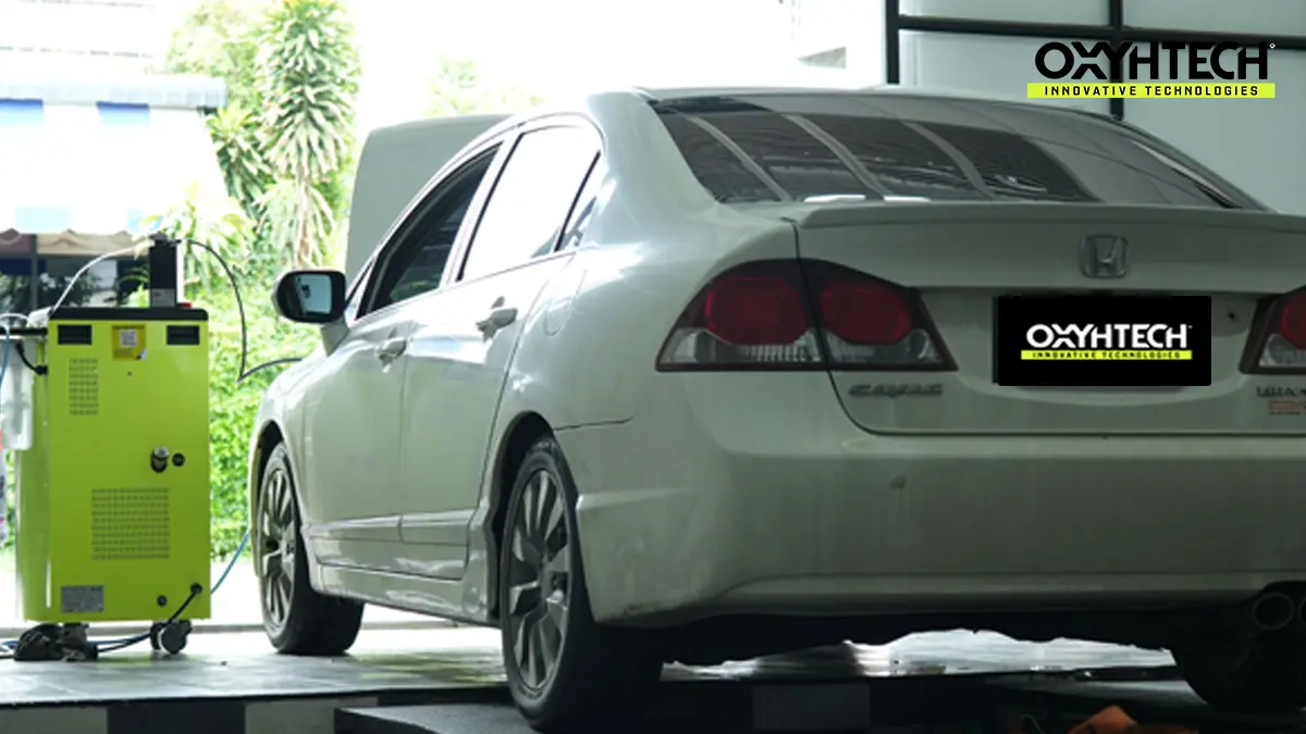 ผลงาน OXYHTECH - HONDA CIVIC ดีท็อกซ์เครื่องยนต์ ฟื้นอัตราเร่ง แก้รถอืด กินน้ำมัน