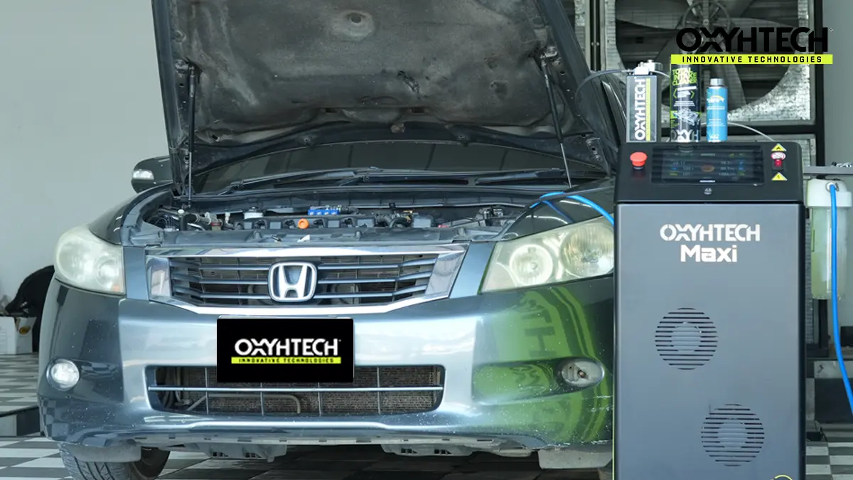 ผลงาน OXYHTECH - HONDA ACCORD ดีท็อกซ์คาร์บอนในเครื่องยนต์ ขับขี่ลื่นขึ้น ลดมลพิษ