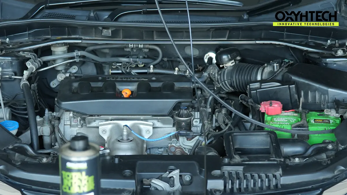ผลงาน OXYHTECH - HONDA ACCORD ดีท็อกซ์เครื่องยนต์ ฟื้นฟูความแรง ลดเขม่า ประหยัดน้ำมัน