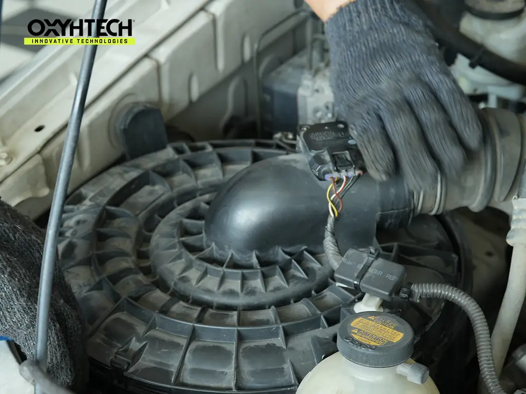 ผลงาน OXYHTECH - TOYOTA FORTUNER-04 ล้างเขม่าคาร์บอน เครื่องยนต์สะอาดขึ้นทั้งระบบ