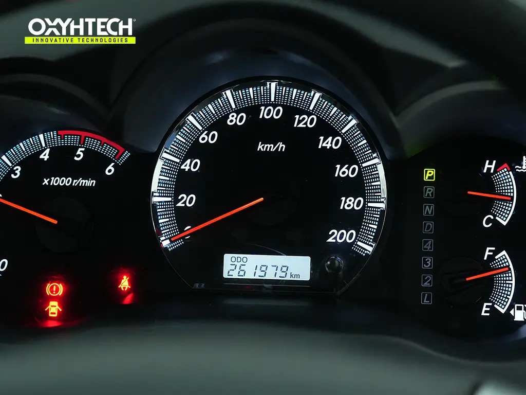 ผลงาน OXYHTECH - TOYOTA FORTUNER-04 ล้างเขม่าคาร์บอน เครื่องยนต์สะอาดขึ้นทั้งระบบ