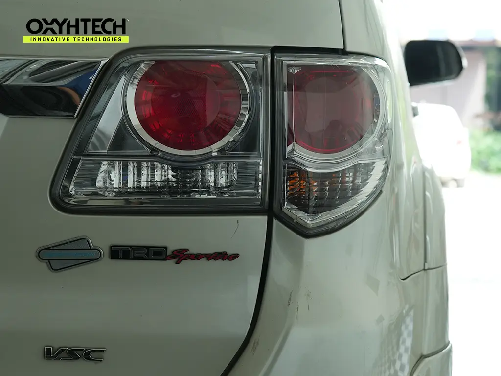 ผลงาน OXYHTECH - TOYOTA FORTUNER-04 ล้างเขม่าคาร์บอน เครื่องยนต์สะอาดขึ้นทั้งระบบ