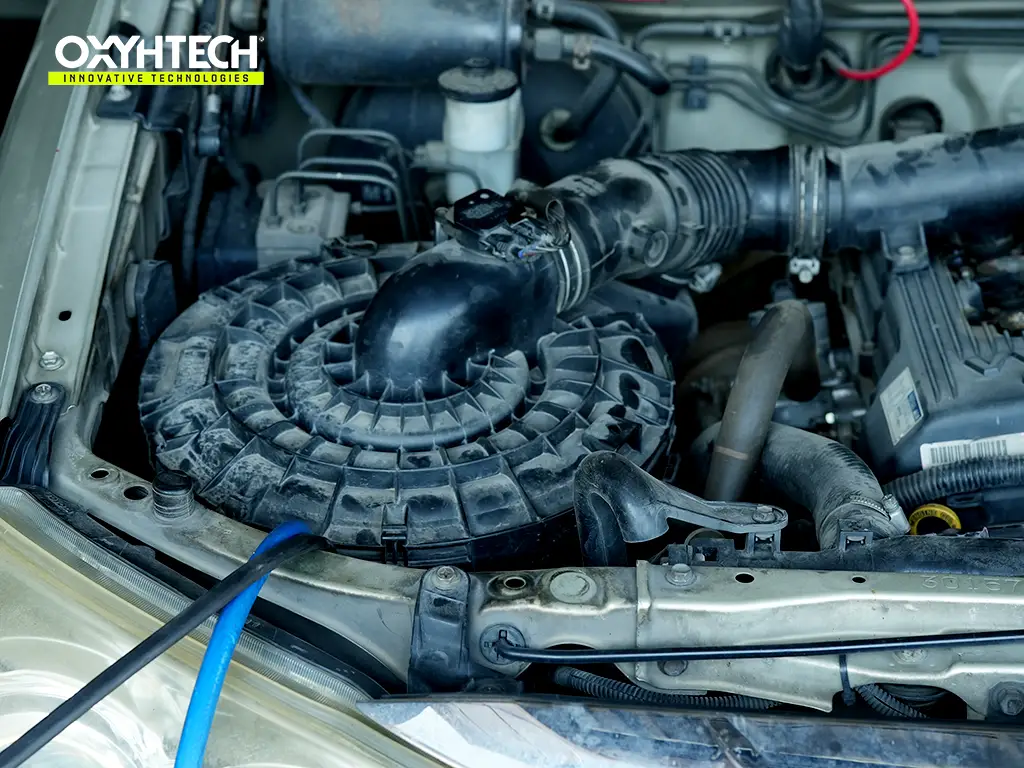 ผลงาน OXYHTECH - TOYOTA - HILUX - VIGO ล้างเขม่าคาร์บอน เครื่องยนต์สะอาดขึ้นทั้งระบบ