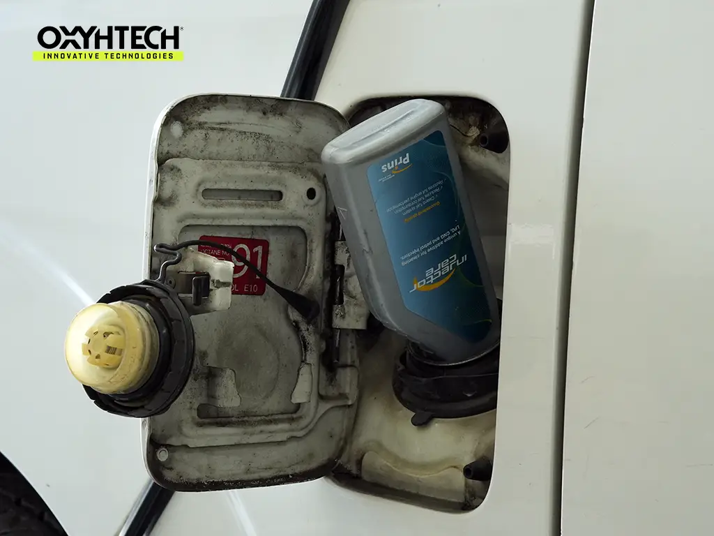 ผลงาน OXYHTECH - TOYOTA - VENTURY ล้างเขม่าคาร์บอน เครื่องยนต์สะอาดขึ้นทั้งระบบ