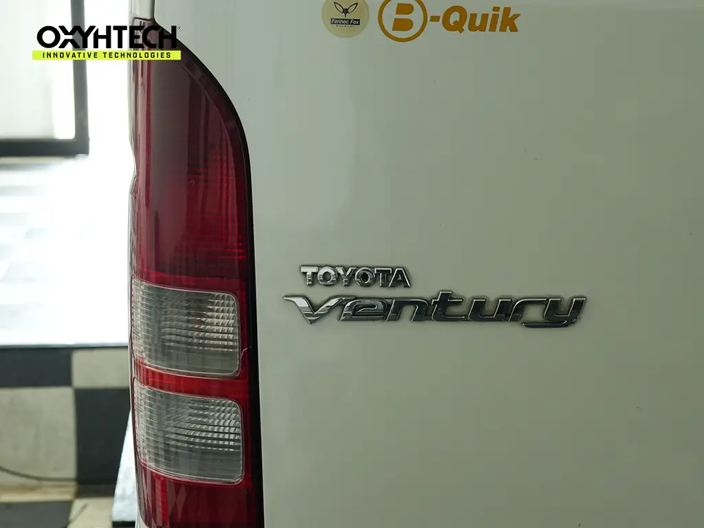 ผลงาน OXYHTECH - TOYOTA - VENTURY ล้างเขม่าคาร์บอน เครื่องยนต์สะอาดขึ้นทั้งระบบ