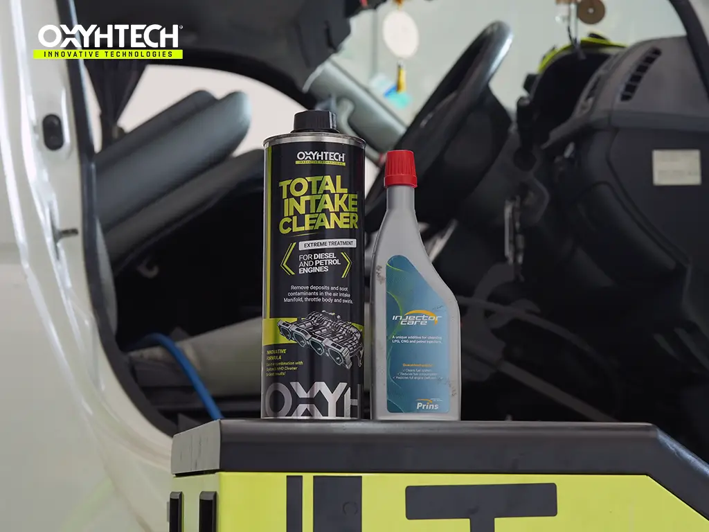 ผลงาน OXYHTECH - TOYOTA - VENTURY ล้างเขม่าคาร์บอน เครื่องยนต์สะอาดขึ้นทั้งระบบ