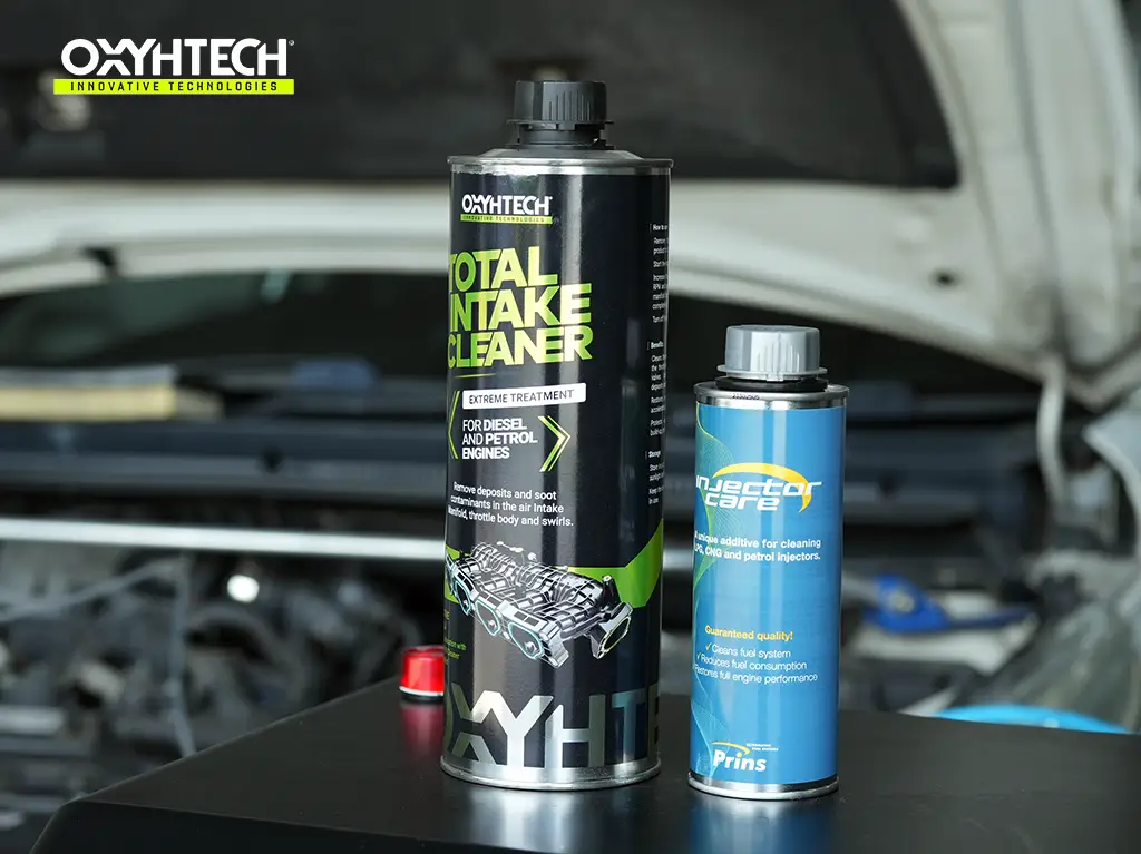 ผลงาน OXYHTECH - TOYOTA - YARIS ATIV ล้างเขม่าคาร์บอน เครื่องยนต์สะอาดขึ้นทั้งระบบ