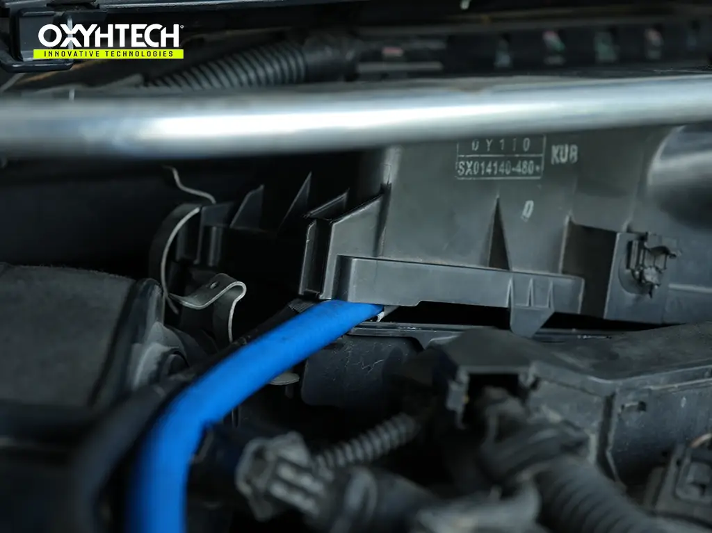 ผลงาน OXYHTECH - TOYOTA - YARIS ATIV ล้างเขม่าคาร์บอน เครื่องยนต์สะอาดขึ้นทั้งระบบ