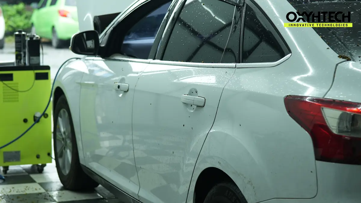 ตัวอย่างผลงาน OXYHTECH FORD FOCUS MK3 นวัตกรรมดีท็อกซ์เครื่องยนต์ทั้งระบบ ล้างเขม่าคาร์บอน ล้างท่อไอดี ล้างหัวฉีด ฯลฯ เครื่องยนต์สะอาดขึ้นใน 1-1.30 ชม.ไม่ต้องถอดเครื่องยนต์ 