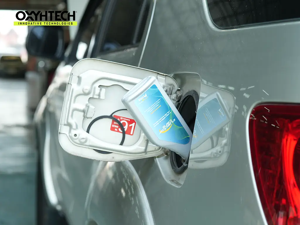 ผลงาน OXYHTECH - TOYOTA - FORTUNER - 06 ล้างเขม่าคาร์บอน เครื่องยนต์สะอาดขึ้นทั้งระบบ