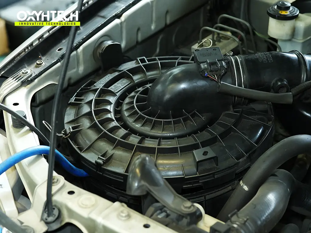 ผลงาน OXYHTECH - TOYOTA - FORTUNER - 06 ล้างเขม่าคาร์บอน เครื่องยนต์สะอาดขึ้นทั้งระบบ