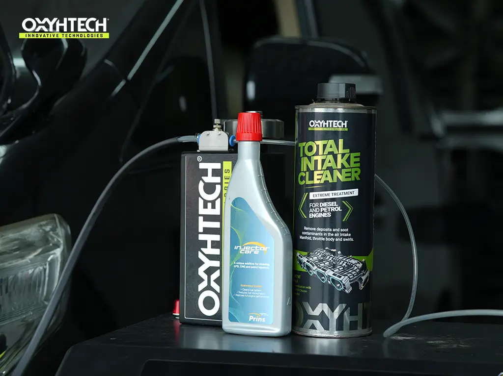 ผลงาน OXYHTECH - TOYOTA ALPHARD ล้างเขม่าคาร์บอน เครื่องยนต์สะอาดขึ้นทั้งระบบ