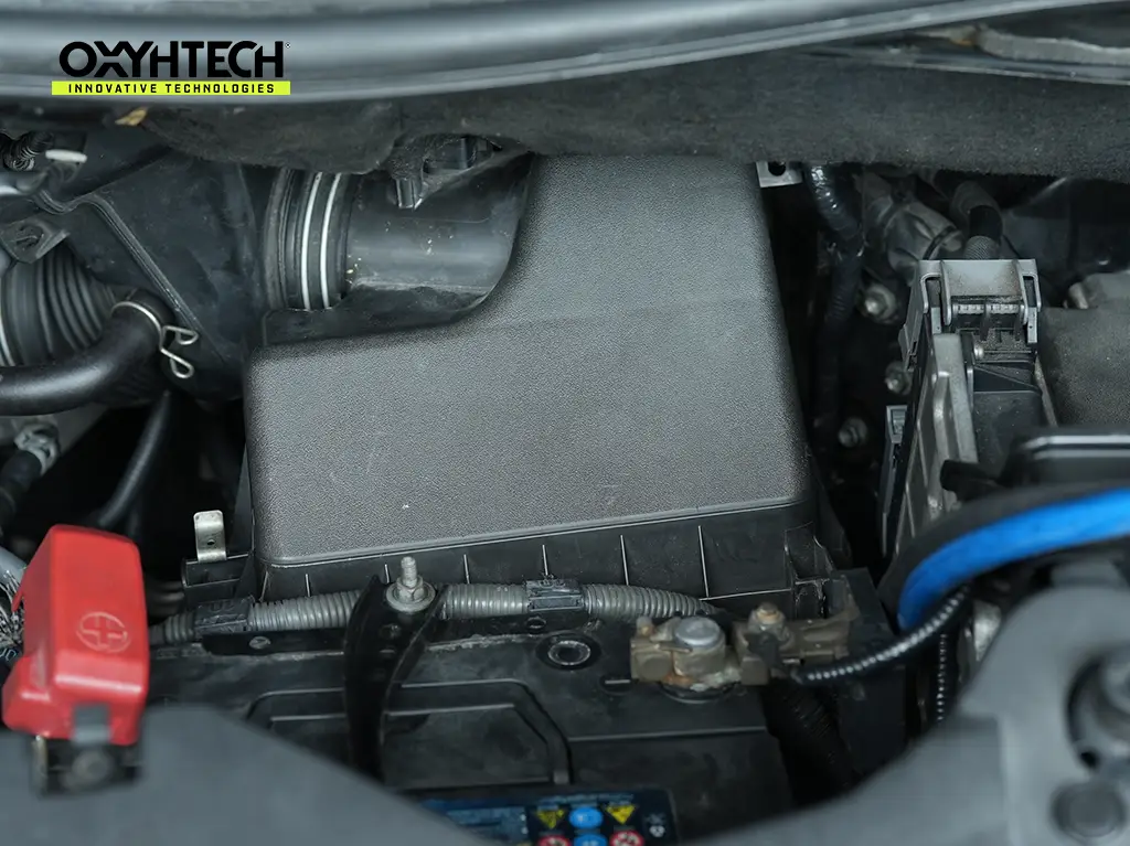 ผลงาน OXYHTECH - TOYOTA ALPHARD ล้างเขม่าคาร์บอน เครื่องยนต์สะอาดขึ้นทั้งระบบ