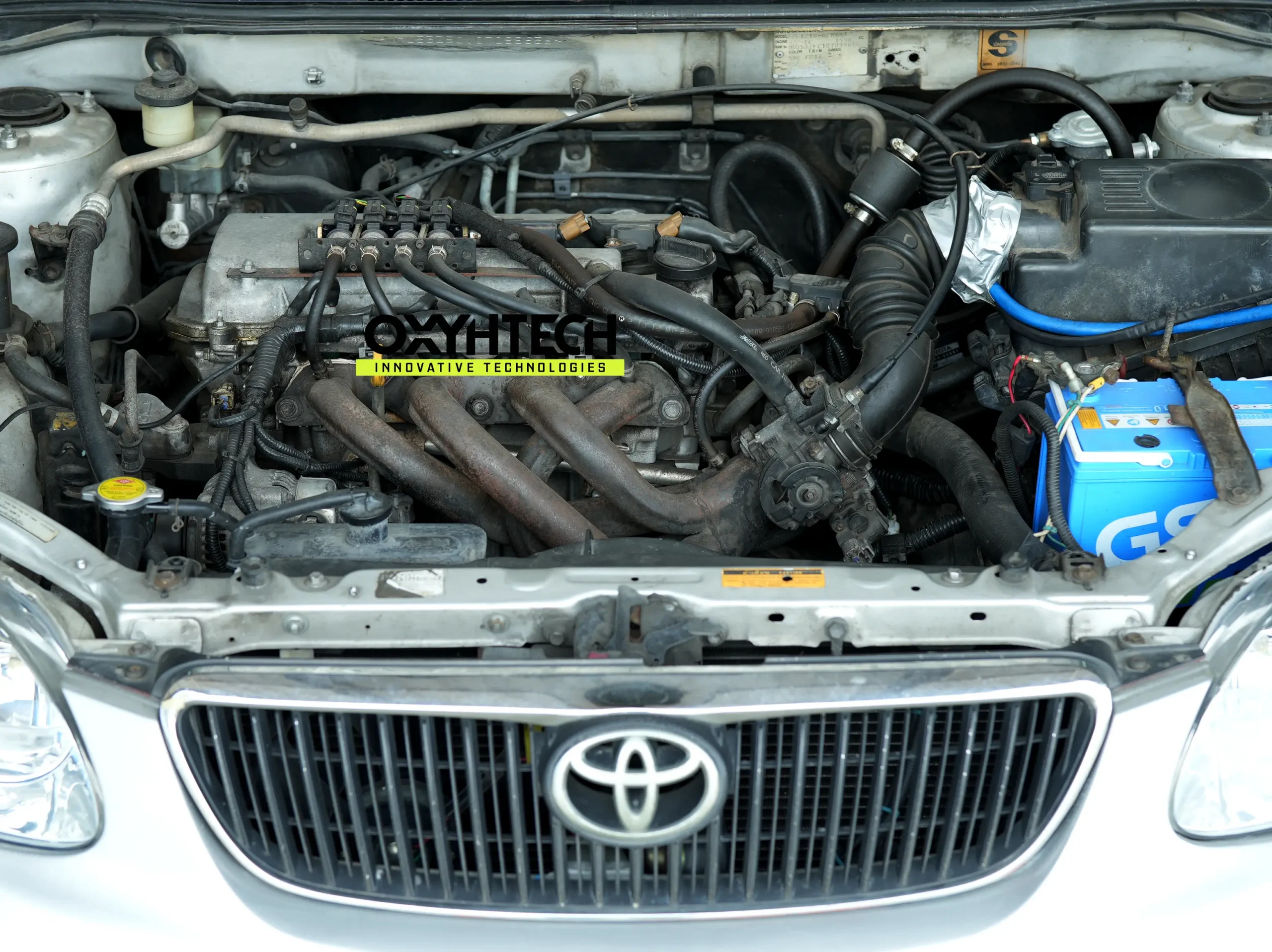 ผลงาน OXYHTECH - TOYOTA COROLLA ล้างเขม่าคาร์บอน เครื่องยนต์สะอาดขึ้นทั้งระบบ
