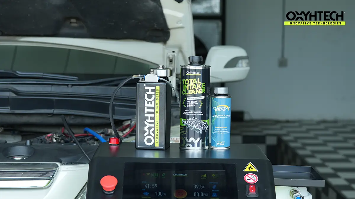 ผลงาน OXYHTECH - HONDA CR-V 7 ล้างเขม่าคาร์บอน เครื่องยนต์สะอาดขึ้นทั้งระบบ