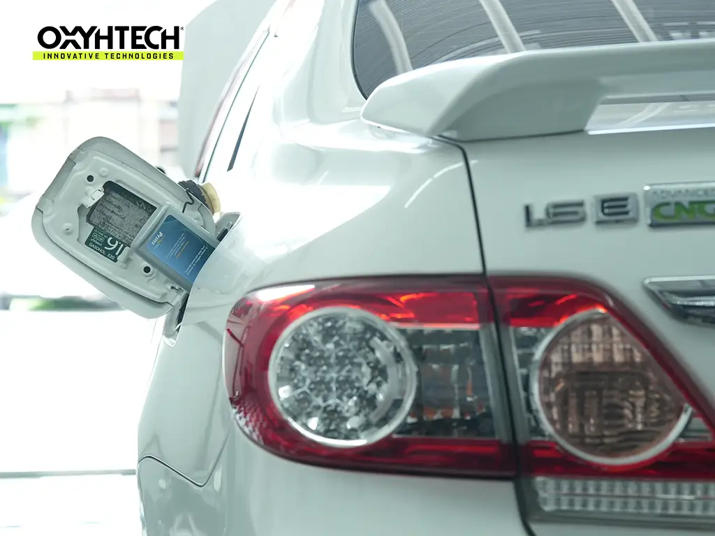 ผลงาน OXYHTECH - TOYOTA ALTIS ล้างเขม่าคาร์บอน เครื่องยนต์สะอาดขึ้นทั้งระบบ