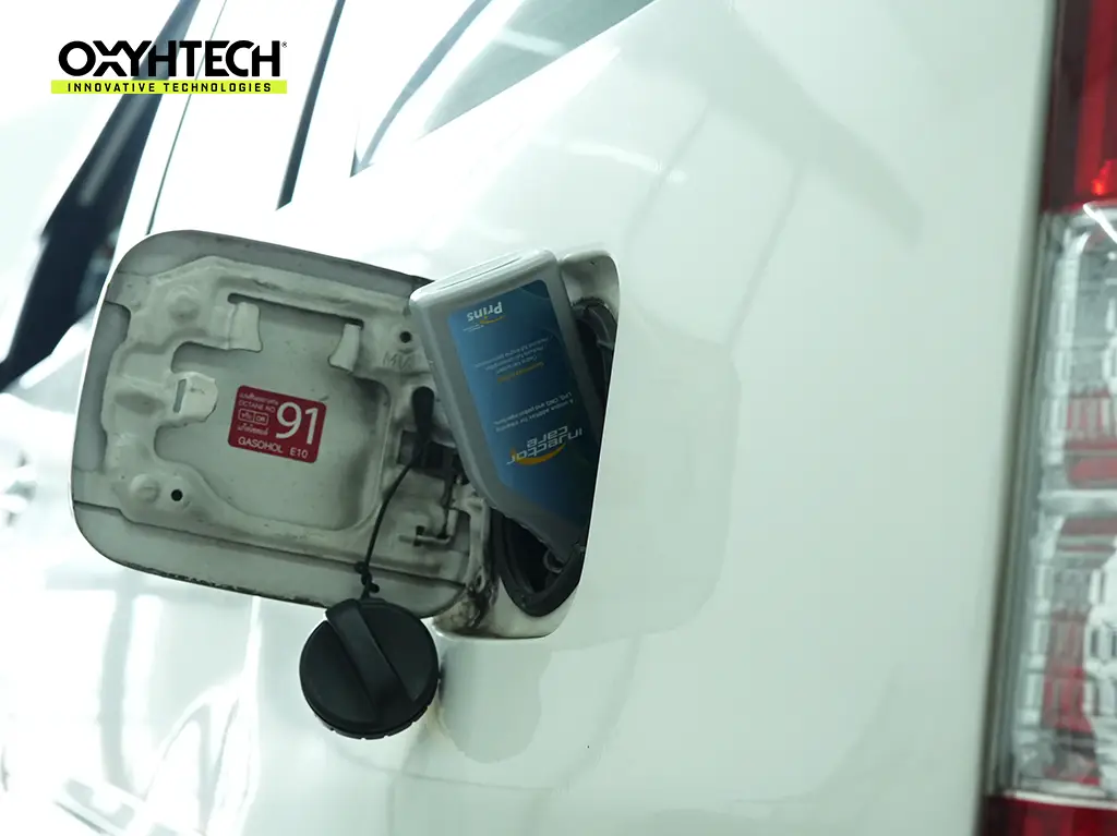 ผลงาน OXYHTECH - TOYOTA INNOVA ล้างเขม่าคาร์บอน เครื่องยนต์สะอาดขึ้นทั้งระบบ