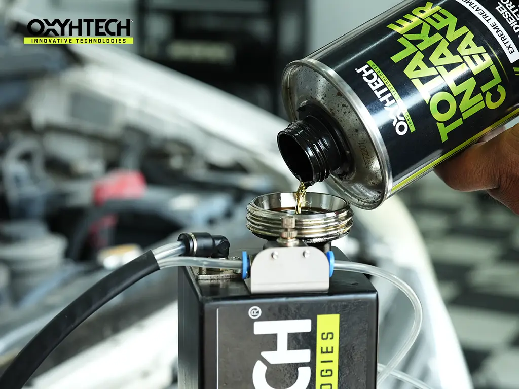 ผลงาน OXYHTECH - TOYOTA INNOVA ล้างเขม่าคาร์บอน เครื่องยนต์สะอาดขึ้นทั้งระบบ