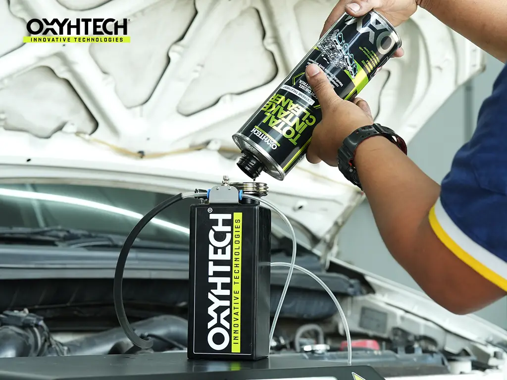 ผลงาน OXYHTECH - TOYOTA INNOVA ล้างเขม่าคาร์บอน เครื่องยนต์สะอาดขึ้นทั้งระบบ