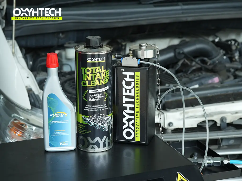 ผลงาน OXYHTECH - TOYOTA INNOVA ล้างเขม่าคาร์บอน เครื่องยนต์สะอาดขึ้นทั้งระบบ