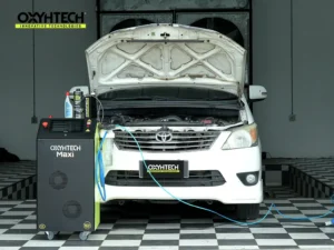 ผลงาน OXYHTECH - TOYOTA INNOVA ล้างเขม่าคาร์บอน เครื่องยนต์สะอาดขึ้นทั้งระบบ