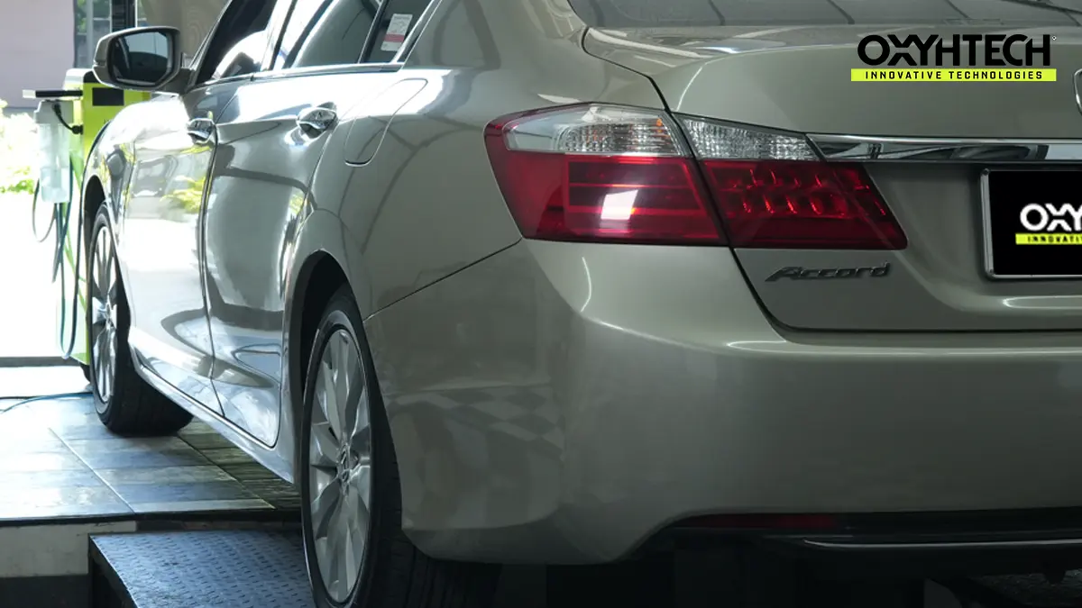 ผลงาน OXYHTECH - HONDA ACCORD นวัตกรรมฟื้นฟูเครื่องยนต์ สะอาด ขับสนุก ประหยัดกว่าเดิม
