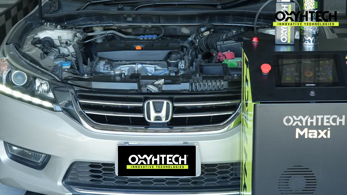 ผลงาน OXYHTECH - HONDA ACCORD นวัตกรรมฟื้นฟูเครื่องยนต์ สะอาด ขับสนุก ประหยัดกว่าเดิม