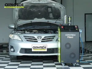 ผลงาน OXYHTECH - TOYOTA ALTIS 2 ล้างเขม่าคาร์บอน เครื่องยนต์สะอาดขึ้นทั้งระบบ
