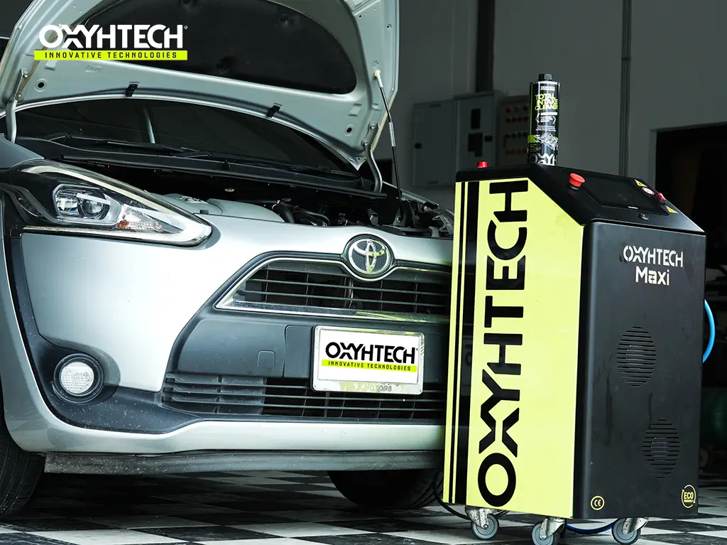 ผลงาน OXYHTECH - SIENTA ล้างเขม่าคาร์บอน เครื่องยนต์สะอาดขึ้นทั้งระบบ