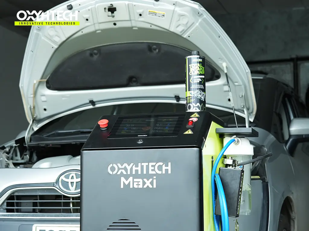 ผลงาน OXYHTECH - SIENTA ล้างเขม่าคาร์บอน เครื่องยนต์สะอาดขึ้นทั้งระบบ