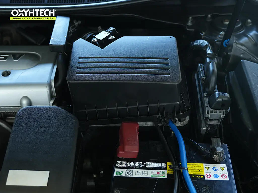 ผลงาน OXYHTECH - TOYOTA CAMRY-05 ล้างเขม่าคาร์บอน เครื่องยนต์สะอาดขึ้นทั้งระบบ