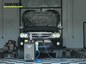 ผลงาน OXYHTECH - TOYOTA FORTUNER-03 ล้างเขม่าคาร์บอน เครื่องยนต์สะอาดขึ้นทั้งระบบ