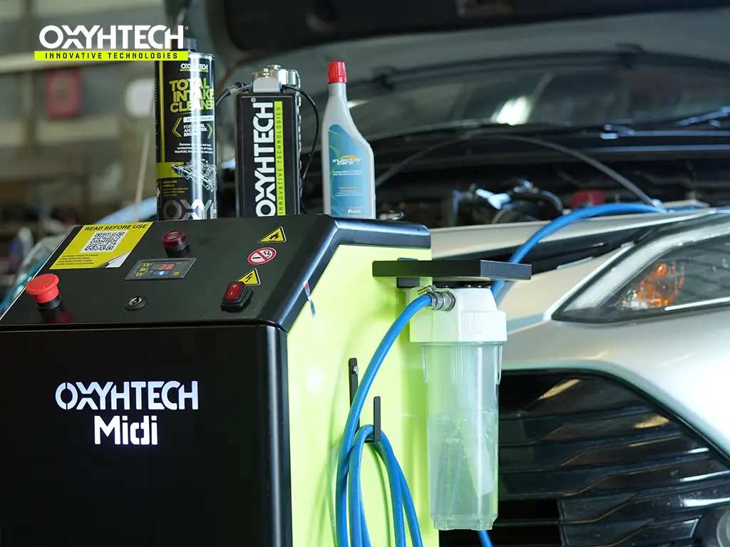 ผลงาน OXYHTECH - TOYOTA - SOLUNA - VIOS - 03 ล้างเขม่าคาร์บอน เครื่องยนต์สะอาดขึ้นทั้งระบบ