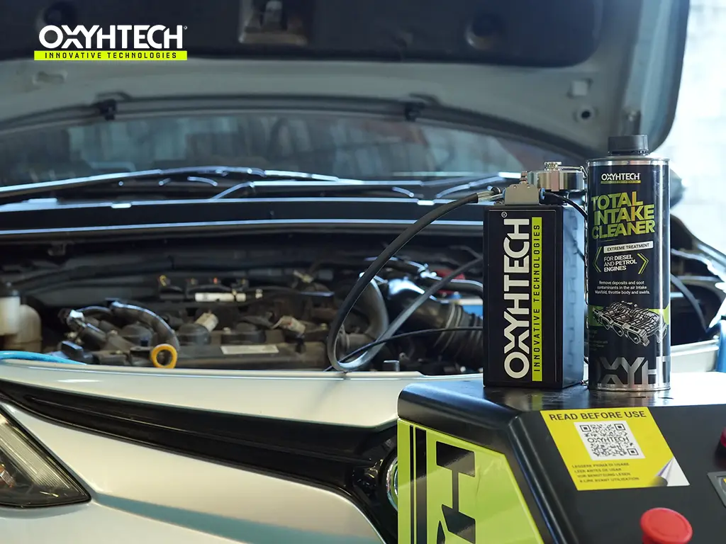 ผลงาน OXYHTECH - TOYOTA - SOLUNA - VIOS - 03 ล้างเขม่าคาร์บอน เครื่องยนต์สะอาดขึ้นทั้งระบบ