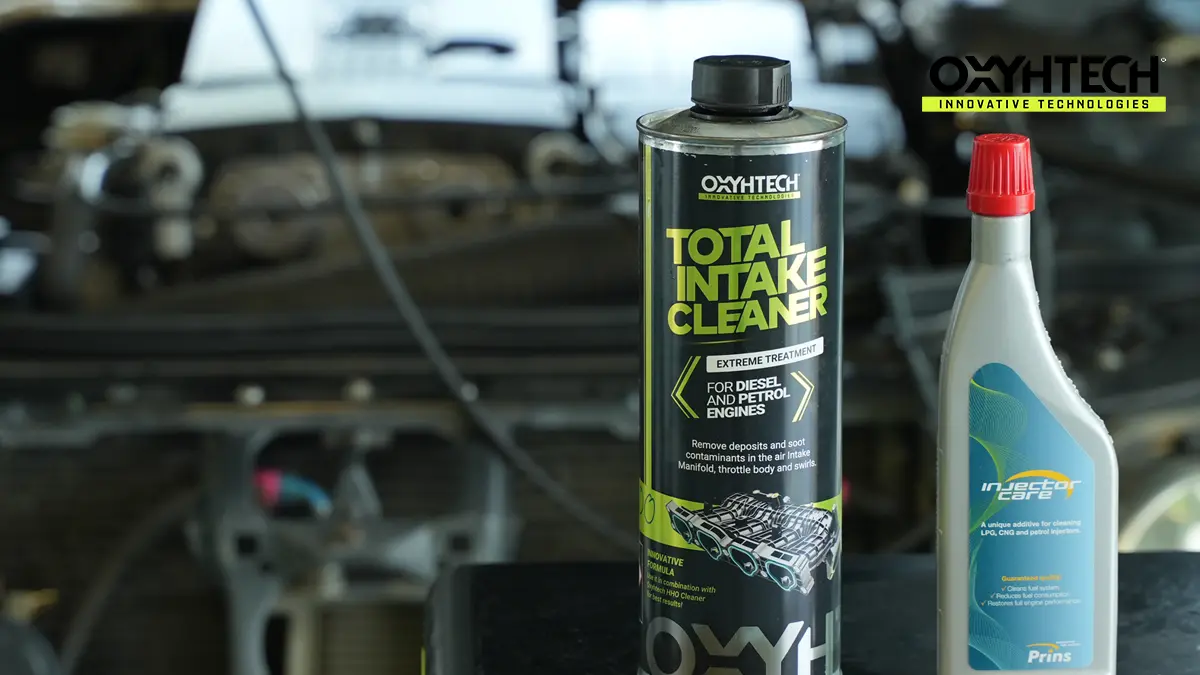 น้ำยาล้างท่อไอดี OXYHTECH รถเบนซ์ เบนซิน Benz E200 ทำความสะอาดเครื่องยนต์ทั้งระบบในขั้นตอนเดียว