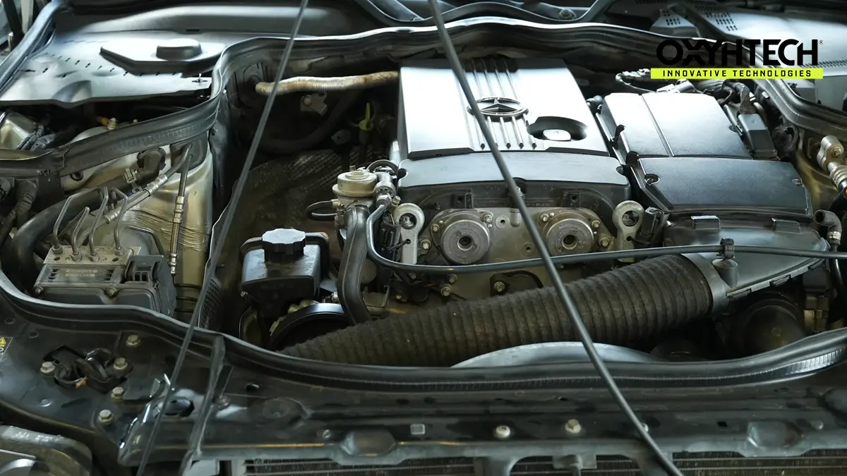 ผลงาน OXYHTECH - Benz E200 เบนซิน เครื่องยนต์สะอาด ขับลื่น ประหยัดน้ำมัน