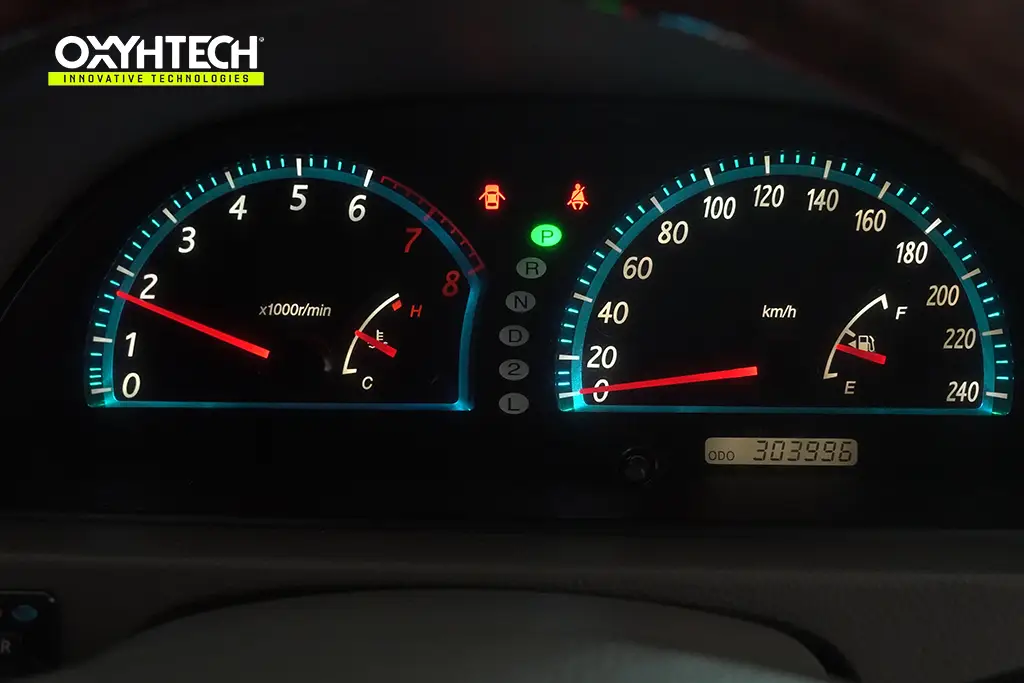 ผลงาน OXYHTECH - TOYOTA - CAMRY 2.4 -08 ล้างเขม่าคาร์บอน เครื่องยนต์สะอาดขึ้นทั้งระบบ