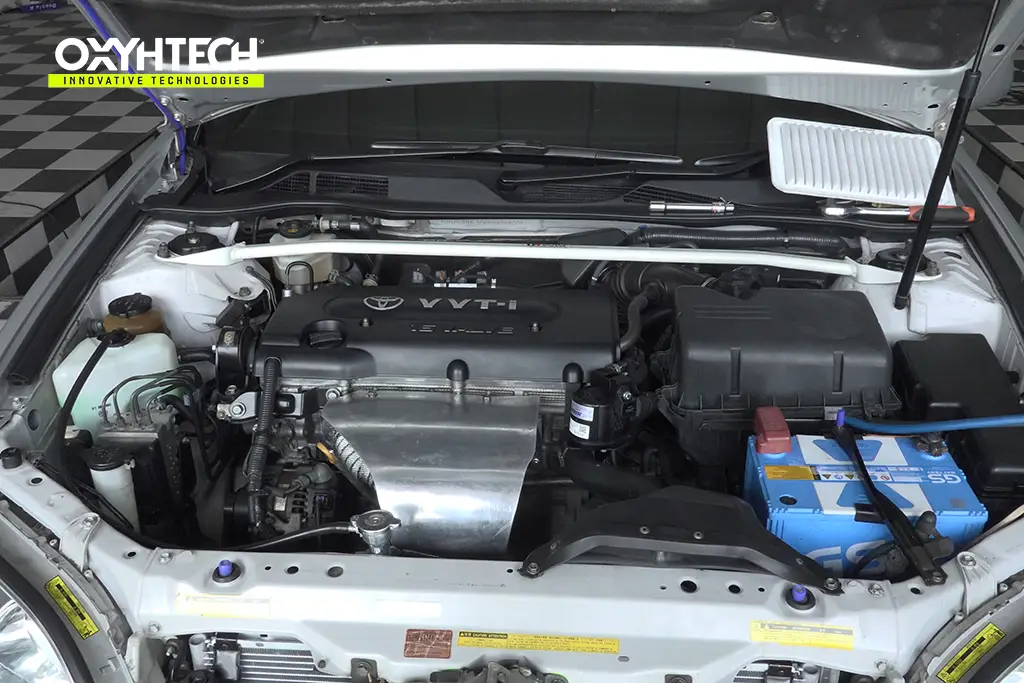 ผลงาน OXYHTECH - TOYOTA - CAMRY 2.4 -08 ล้างเขม่าคาร์บอน เครื่องยนต์สะอาดขึ้นทั้งระบบ