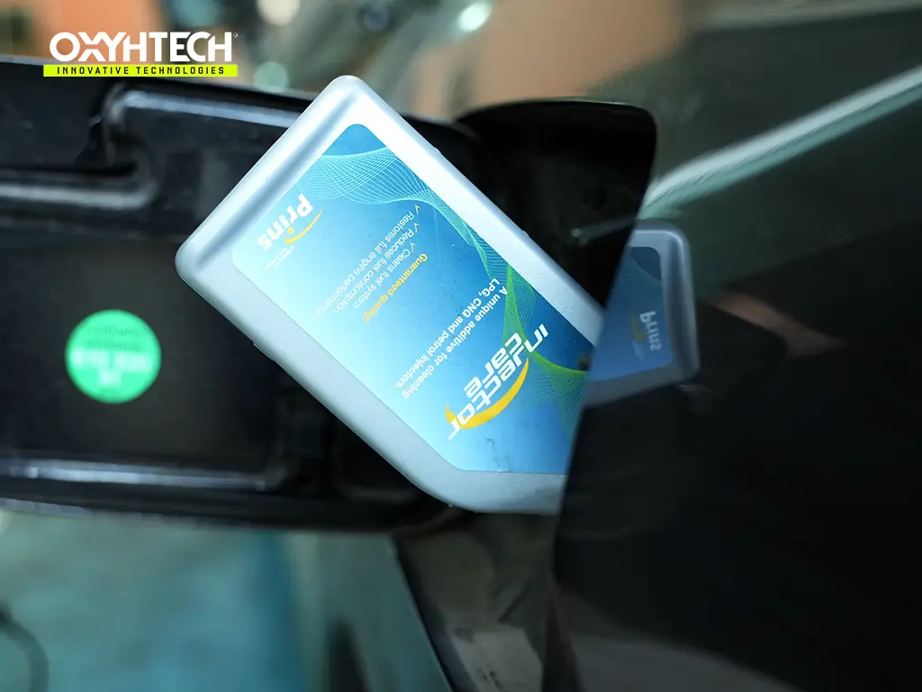 ผลงาน OXYHTECH - TOYOTA - SOLUNA -VIOS -02 ล้างเขม่าคาร์บอน เครื่องยนต์สะอาดขึ้นทั้งระบบ