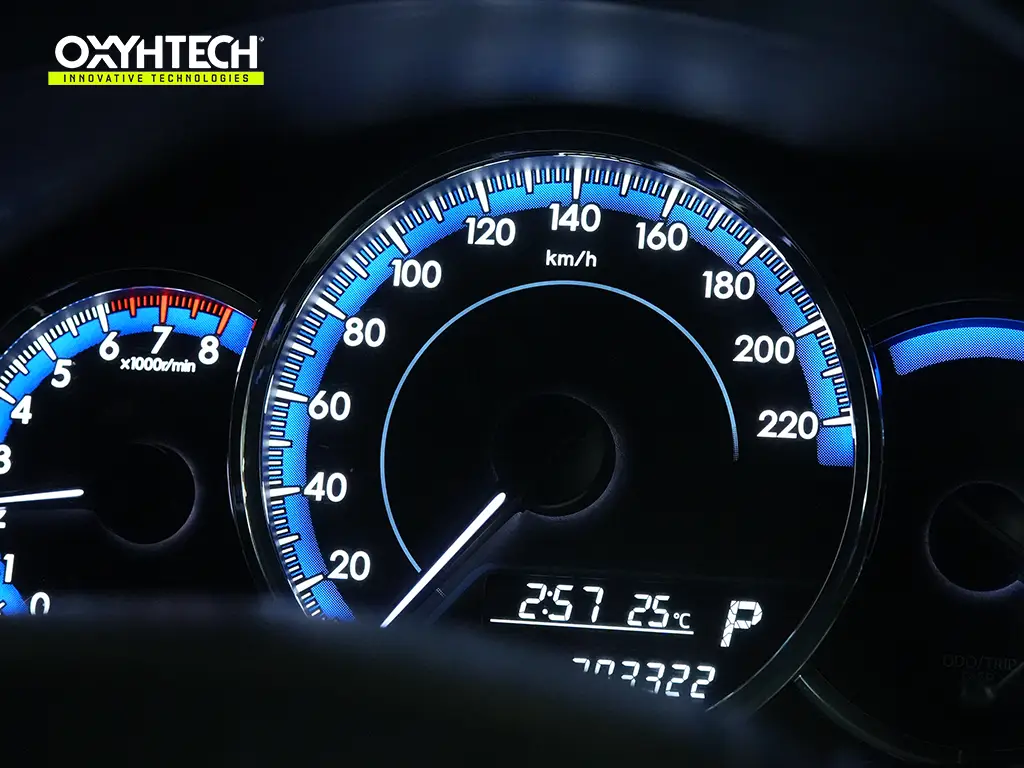 ผลงาน OXYHTECH - TOYOTA - YARIS ล้างเขม่าคาร์บอน เครื่องยนต์สะอาดขึ้นทั้งระบบ