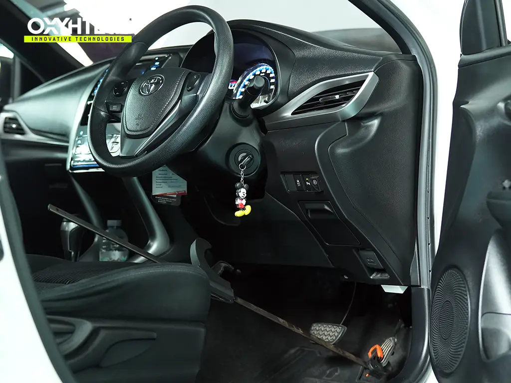 ผลงาน OXYHTECH - TOYOTA - YARIS ล้างเขม่าคาร์บอน เครื่องยนต์สะอาดขึ้นทั้งระบบ