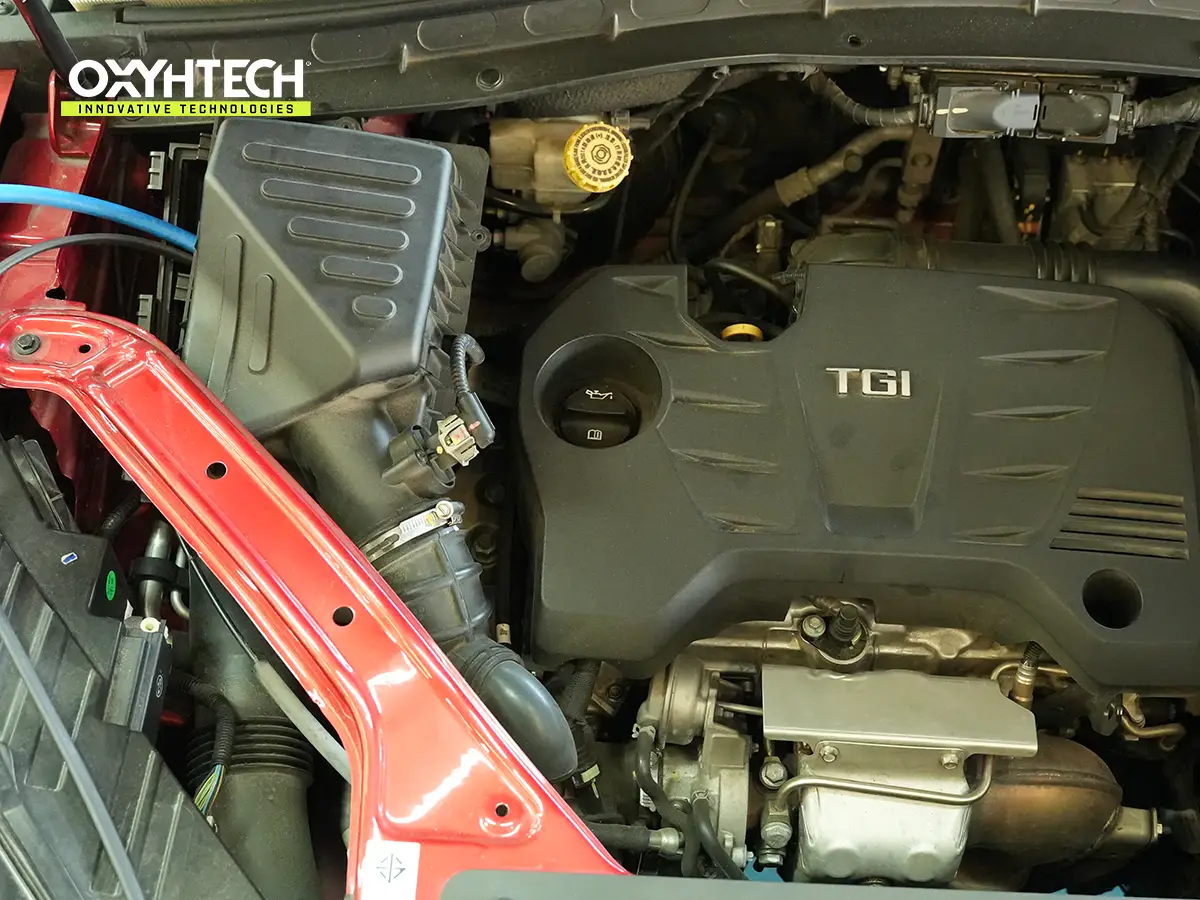 ผลงาน OXYHTECH - TOYOTA - MG - HS - 02 ล้างเขม่าคาร์บอน เครื่องยนต์สะอาดขึ้นทั้งระบบ